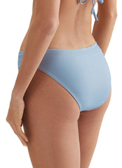 Polo Ralph Lauren Women's Oxford Tie Front Retro Jersey Hipster Bikini Bottom