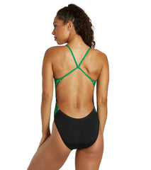 Nike Women's HydraStrong Transform Cut Out One Piece Swimsuit
