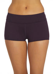 TYR Women's Solid Casey Boyshort Bikini Bottom