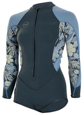O'Neill Women's Bahia 2/1mm Full Zip Long Sleeve Surf Suit