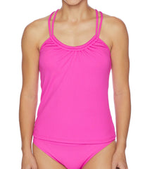 Next by Athena Women's In The Groove Third Eye 3 Tankini Top