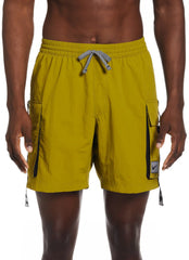Nike Men's 18" Logo Tape Cargo Swim Trunks