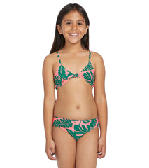 Volcom Girls' Leaf UR Life Bikini Set