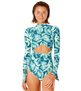 Rip Curl Women's Sun Rays Good Long Sleeve One Piece Swimsuit