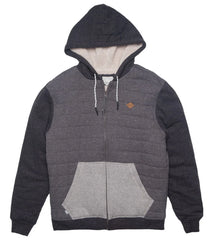 Rip Curl Men's Surf Check Sherpa Fleece Hooded Jacket