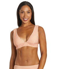 Rip Curl Women's Premium Surf Deep V Bikini Top