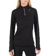 Mizuno Women's Aero Breath Thermo Wind Running Top