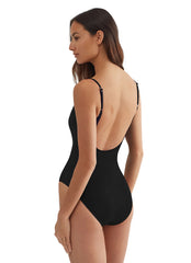Polo Ralph Lauren Women's Logo Icons Kennedy One Piece Swimsuit