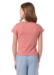 O'Neill Girls' Willa Skimmer Short Sleeve Tee (Big Kid)