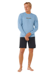 Rip Curl Men's Icons Of Surflite UPF Long Sleeve Surf Shirt