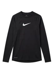 Nike Girls' Essential Long Sleeve Hydro Rash Guard (Big Kid)