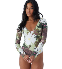 O'Neill Women's Tamara Floral San Marco One Piece Swimsuit