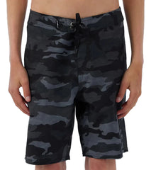 O'Neill Boys' 17" Hyperfreak Heat Camo Board Shorts (Big Kid)
