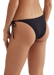 Polo Ralph Lauren Women's Black Icons Brazilian String Bikini Bottom