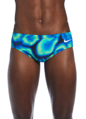 Nike Men's Hydrastrong Digi Haze Brief Swimsuit