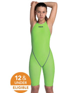 Arena Girls' Powerskin ST Next Limited Edition Open Back Tech Suit Swimsuit