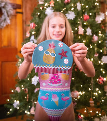 Sporti Tropical Holiday Silicone Swim Cap