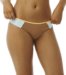 Rip Curl Women's Hibiscus Heat Splice Cheeky Bikini Bottom