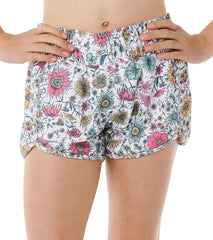 Rip Curl Girls' Hibiscus Heat Board Shorts (Big Kid)