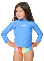 Rip Curl Girls' Sunshine Revival Rash Guard (Toddler, Little Kid)
