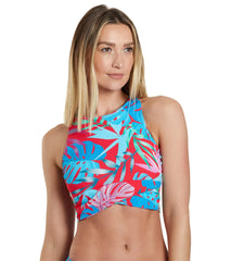 Next by Athena Women's Matuka Falls High Neck Bikini Top