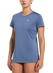 Nike Women's Essential Hydro Short Sleeve Swim Shirt