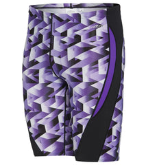 Dolfin Men's Reliance Molten Print Spliced Jammer Swimsuit