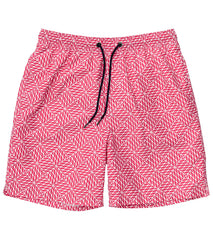 Snapper Rock Men's Nautical Knots Swim Trunks