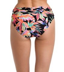 La Blanca Women's Best Escape Shirred Band Hipster Bikini Bottom