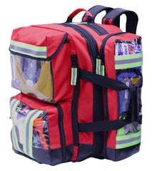 KEMP USA Ultimate EMS Backpack with Clear Pockets