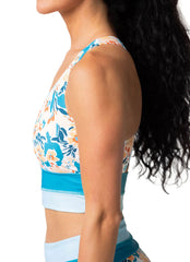 Nani Women's Canyons Arches Cut Back Crop Bikini Top