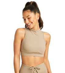 Year of Ours Ribbed Mock Neck Bra