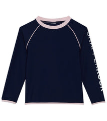 Snapper Rock Girls' Long Sleeve Rash Guard (Toddler, Little Kid, Big Kid)