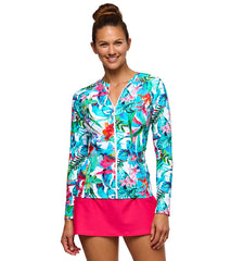 Next by Athena Women's Detox Botanik Long Sleeve Rash Guard
