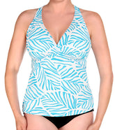Jantzen French Palm D/DD Tankini Top