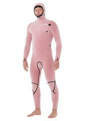 Rip Curl Men's Flashbomb Fusion Chest Zip Hooded 5/4 Fullsuit Wetsuit