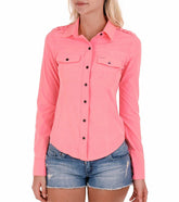 Hurley Women's Phantom Wilson L/S Button Up