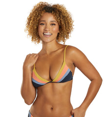 Rip Curl Women's Melting Waves Fixed Triangle Bikini Top