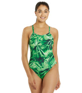 Nike Women's HydraStrong Solar Rise RacerbackOne Piece Swimsuit