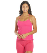 Nike Women's Chlorine Resistant Essential Layered Tankini Top