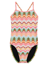 JOLYN Women's Printed Jackson One Piece Swimsuit