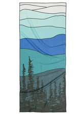 Nomadix Smokey Mountains Yoga Mat Towel