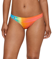 Polo Ralph Lauren Women's Tropic Glow Tye Dye Scoop Hipster Bikini Bottom