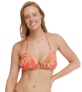 Body Glove Women's Balata Garden Dita Ruffle Triangle Binkini Top (D Cup)