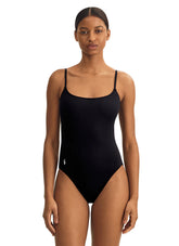 Polo Ralph Lauren Women's Solids Kennedy One Piece Swimsuit