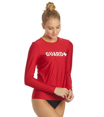 Sporti Guard Women's L/S UPF 50+ Comfort Fit Rash Guard