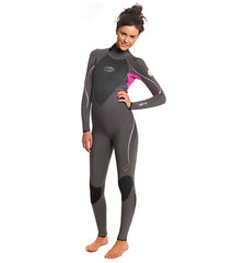 Rip Curl Women's G-Bomb Back Zip 3/2 Wetsuit