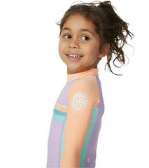 Rip Curl Girls' Crystal Cove UPF 50+ Long Sleeve Springsuit (Toddler, Little Kid)