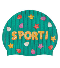 Sporti Sugar Rush Silicone Swim Cap