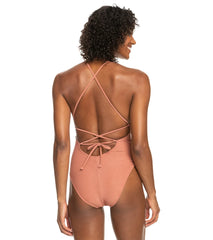 Roxy Women's Coconut Crew Strappy HL One Piece Swimsuit